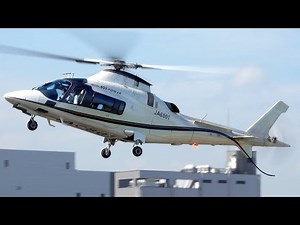 AW-109,Bell-505,R66,AW-139,AS365 Helicopter Action Tokyo Heliport