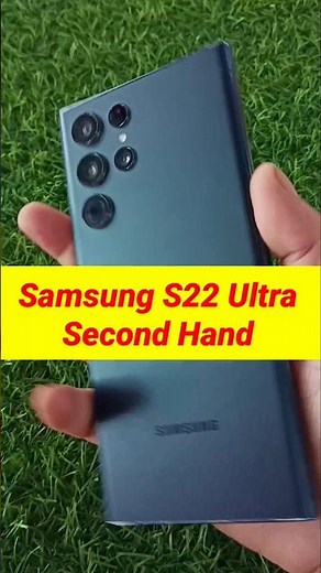 Samsung S22 Ultra Second Hand Phone #mobiletechnoguru #s22ultra #secondhandphones #refurbishphone