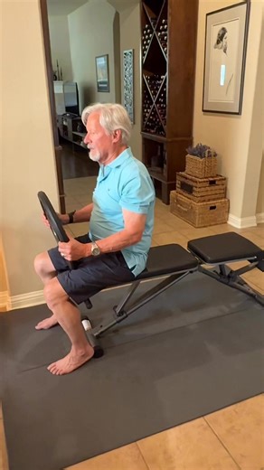 7K views · 368 reactions | Aging feels a lot different if you’re working to hang on to and build strength. If you stop exercising you start losing ground. The best solution is to find a way to enjoy exercise. #agingshouldntsuck #startwhereyouare #shoulderreplacementrecovery | Jim Brown | Facebook
