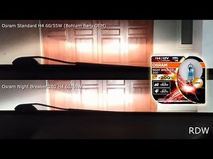 Review Lampu H4 Osram Night Breaker 200