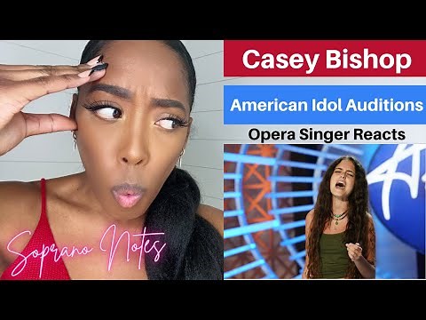 Opera Singer Reacts to Casey Bishop | American Idol Auditions 2021 | Performance Analysis |