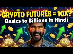 Crypto Futures से 10X पैसा? 😱 Basics से Billions तक – Full Guide in Hindi!