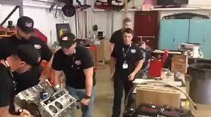 It's LS challenge day at the AMSOIL HOT ROD Engine Masters Challenge. This year the teams had to bring their own top end and use a new GM bottom end that was waiting for them when they arrived. Here is a video of the The School of Automotive Machinist building their 2 entries. | AMSOIL INC.