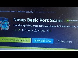 Nmap Basic Port Scans (Full TryHackMe Walkthrough + Beginner Guide)