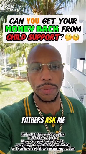 Mr.CEO Lifestyle| John Porter🏦 on Instagram: "💰 If your child support order gets VOIDED… do you get your money back? Most fathers don’t know this: when a court order is declared void ab initio — that means it never legally existed. And under U.S. Supreme Court law (Peralta v. Heights Medical Center), anything collected under a void judgment was taken without jurisdiction. ⚖️ Translation: every garnishment, every license suspension, every dollar taken can be challenged — and you can demand rest