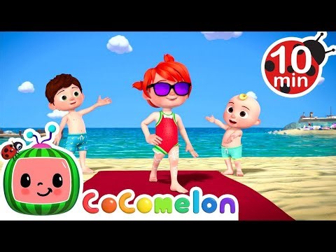 Sunscreen - Safety at the Beach | | Play Time with Cody and JJ! | CoComelon Songs for Kids