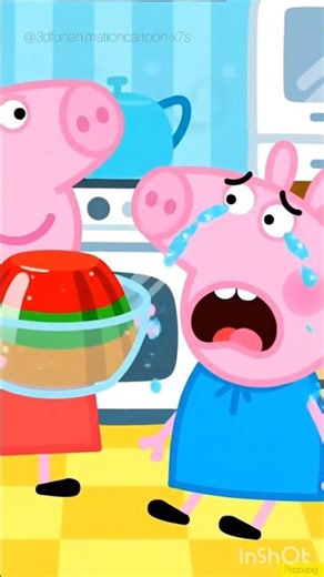 peppa pig and George pig😭😬 #peppapig #animation #funny #cute #parody