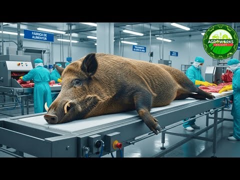 Spain’s Secret Food Factory – Turning Wild Boar Hunts into Delicious Products