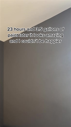 Dark Gray Bedroom Painting Transformation