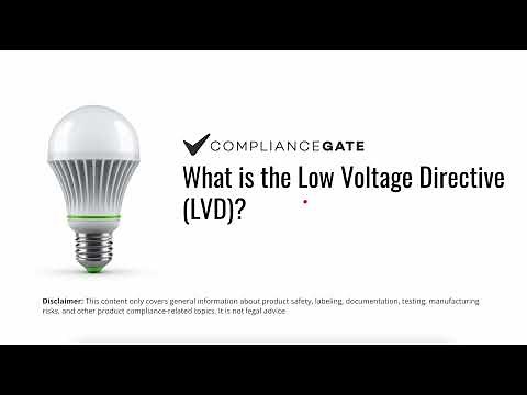 What is the Low Voltage Directive (LVD)?