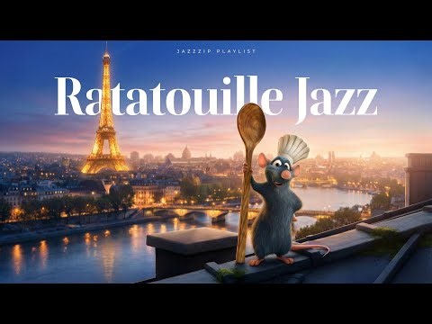 Ratatouille Ambient Music 라따뚜이 한 곡이면 충분한 파리 여행 | 디즈니 픽사 재즈 피아노 | Disney Pixar Jazz Piano