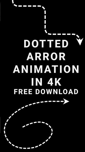Dotted Arrow Animation | Motion Graphics #animation #arrow #shorts #aftereffects #freestockvideos