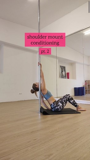 Weil wir alle shoulder mounts so lieben gibt es heute einen zweiten Teil mit effektiven Übungen!  beginner - advanced  ____ #happymondays #pdshouldermount #shouldermount #polestrength #poleconditioning #kraftübungen #poledanceinspiration | Dance Arts Austria | Facebook