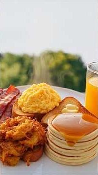How to Make the Perfect American Breakfast at Home #cooking