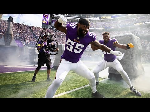 Minnesota Vikings home opener player introductions