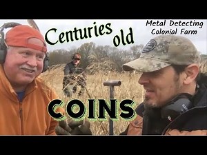 Crazy Rare Coins! - Metal Detecting a Colonial Farm finds CENTURIES-Old Coins & Relics