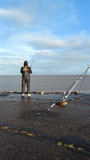 Good morning world ✨️ #theshorehunter #seafishing #fishing #ukbeachfishing #fish #angling #beachcasting #boats #surfcasting #sportsfishing #cod #bristolchannel #codfishing | The Shore Hunter