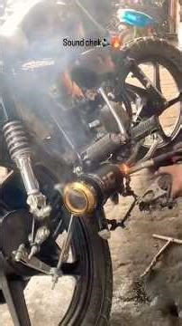 Splendor exhaust। modified splendor #splendor #modified #exhoust #sound