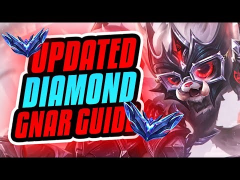 UPDATED DIAMOND GNAR GUIDE SEASON 15!!! Items, Runes, & Wave Control Guide (League of Legends)