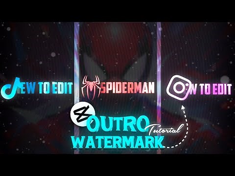 Capcut | Outro logo Watermark tutorial