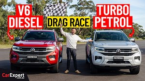 25K views · 438 reactions | Amarok Drag race time! It's the V6 up against the turbo petrol. The petrol used to be in the Focus RS and Mustang! Skip ahead: Sound Test 00:46 Drag Race 1 01:33 Drag Race 2 02:18 Drag Race 3 03:22 Performance 04:07 Results 06:02 Verdict 06:34 #vw #volkswagen #Amarok #dragrace | Paul Maric | Facebook