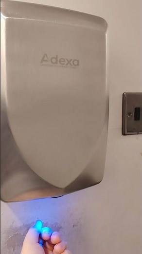 adexa hand dryer at taco and buns london