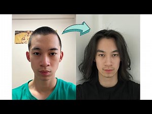 2 Years in 30 Seconds - Hair Growth Time Lapse
