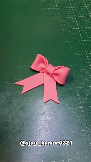 Ajay Diwakar | How to make fondant bow easy way / bow cake / cake topper . . Hi this is a fondant bow making tutorial . . #bow #pink #fondant #cake... | Instagram