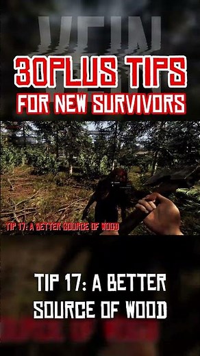 VEIN Tips For NEW Survivors | Tip 17 | A Better Source Of Wood #shorts