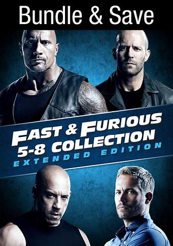 Fast and Furious 5-8 Collection (Extended) (Bundle)