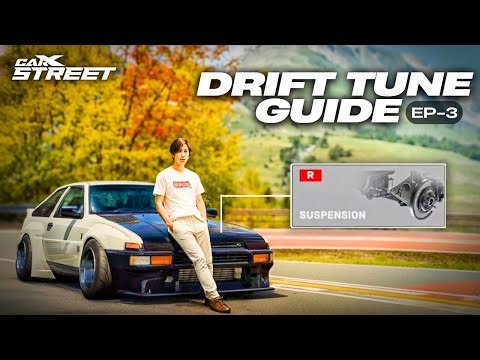 How To Tune SUSPENSION For DRIFTING 🔥| CarX Street Drift Tune Guide | Episode 3 | #ssstargazer