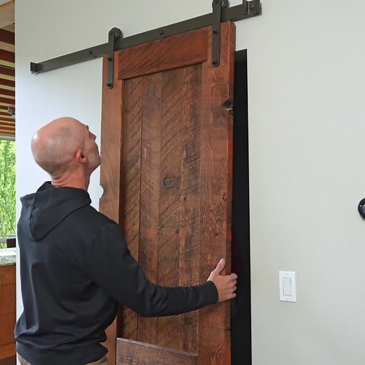 Invisible Hardware Barn Door Build