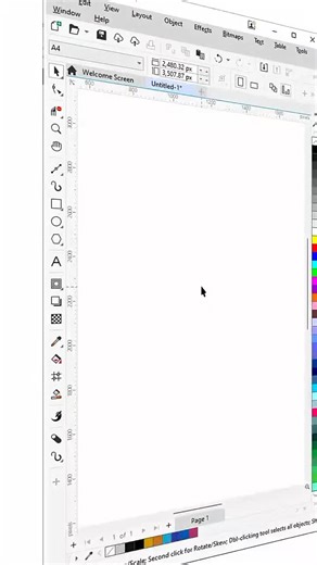 Star Vector Shape Design in CorelDRAW