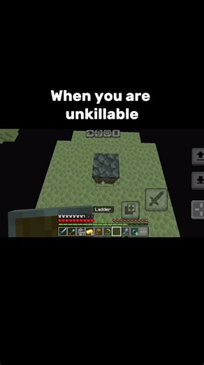 "When You Are Unkillable" - Minecraft Survival GOD MODE!
