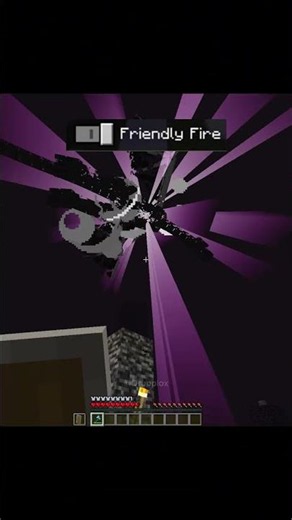 POV: You turned on Friendly Fire🔥 #minecraft #shorts #usa