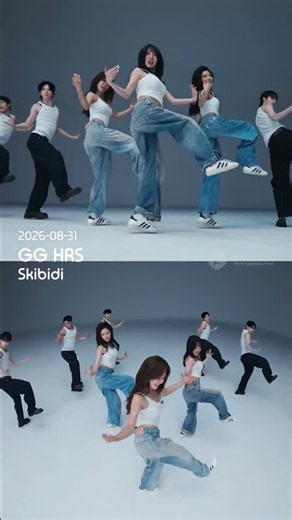 QUEENS OF #KPOP JUST BROKE THE INTERNET! 🔥Girls' Generation HRS 'Skibidi' Dance Is Insane! #shorts