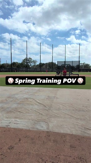 Behind the Scenes of Spring Training ⚾️