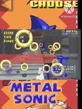 srb2 Black core metal Sonic w/Momentum