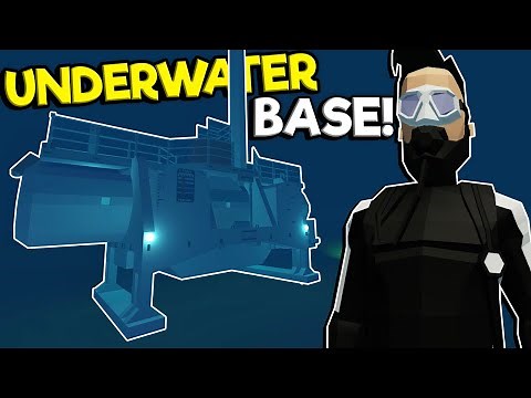 Awesome Underwater Base & Self-Landing Rocket Creation! - Stormworks: Build and Rescue Gameplay