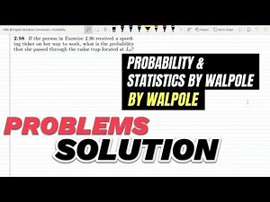 Probability & Statistics for Engineers & Scientists by Walpole | Solution Chap 2