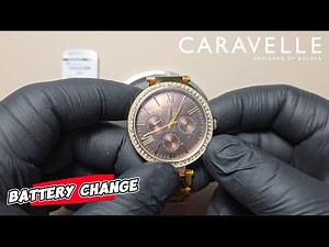 How to Change the Battery on a Caravelle New York by Bulova 44N102 Watch | Step-by-Step Guide
