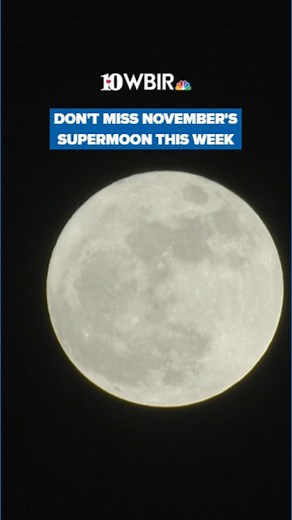 9.3K views · 81 reactions | The second and brightest of three consecutive supermoons reaches total illumination at 8:19 a.m. ET on Wednesday. | WBIR Channel 10 | Facebook