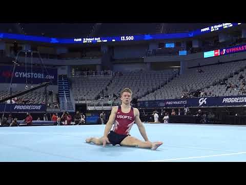 Shane Wiskus - Floor Exercise - 2021 U.S. Gymnastics Championships - Senior Men Day 2
