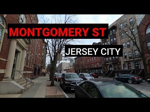 Exploring Jersey City - Walking Montgomery St from West Side Avenue to Hudson St | Jersey City, NJ
