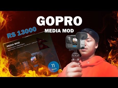 🇳🇵Gopro Hiro 11 black Media Mod unboxing