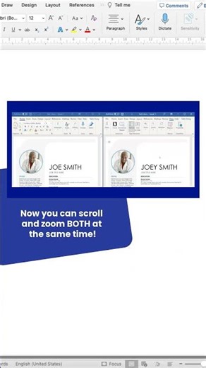 How to compare two documents really easily in Word