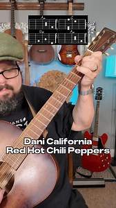 94K views · 1K reactions | Dani California Guitar Tutorial! #guitarlesson #guitarreels #instaguitar #guitarteacher #reelsinstagram #guitarpractice #guitartips #guitarforbeginners #guitarplayersofinstagram #guitarlife #musiceducation #fyp #guitarreel #reelitfeelit #guitarinspo | Chas Evans | Facebook