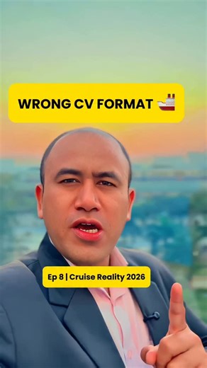 Cruise Ship CV Format 2026 – Why You’re Not Getting Shortlisted Most candidates use a normal hotel CV while applying for cruise ship jobs. That is the biggest mistake. Cruise ship CV format must include: • Professional summary (cruise-focused, not generic) • Department-specific skills (SOP, service style, tools used) • Clear responsibilities in previous roles • International guest exposure (if any) • Certifications like STCW, Food Safety, Basic Safety Training Cruise companies like Royal Caribbe