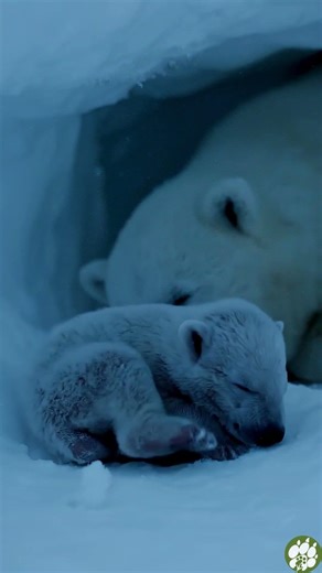 🐻‍❄️ Polar Bear Cub – Day 6 of Life