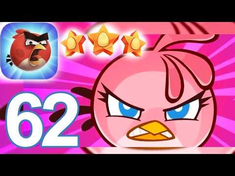 Angry Birds Reloaded GOLDEN ISLAND Chapter 1 Part 1⭐⭐⭐ 1 to 45 Walkthrough Part 62 (iOS)